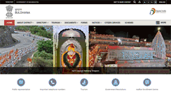 Desktop Screenshot of buldhana.nic.in